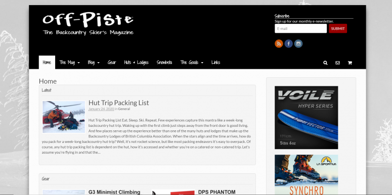 Off Piste Ski Magazine