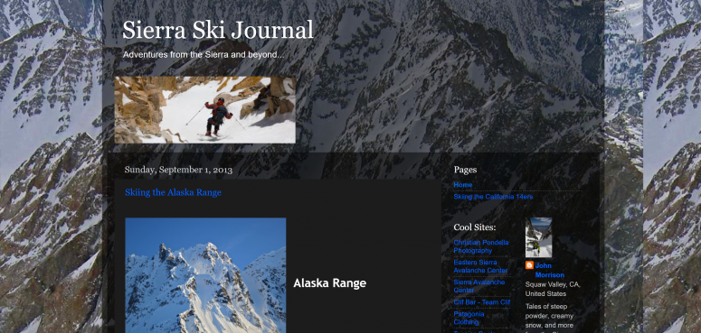 The Sierra Ski Journal