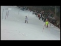 Hirscher und  Herbst Schladming  slalom 2011 Fail